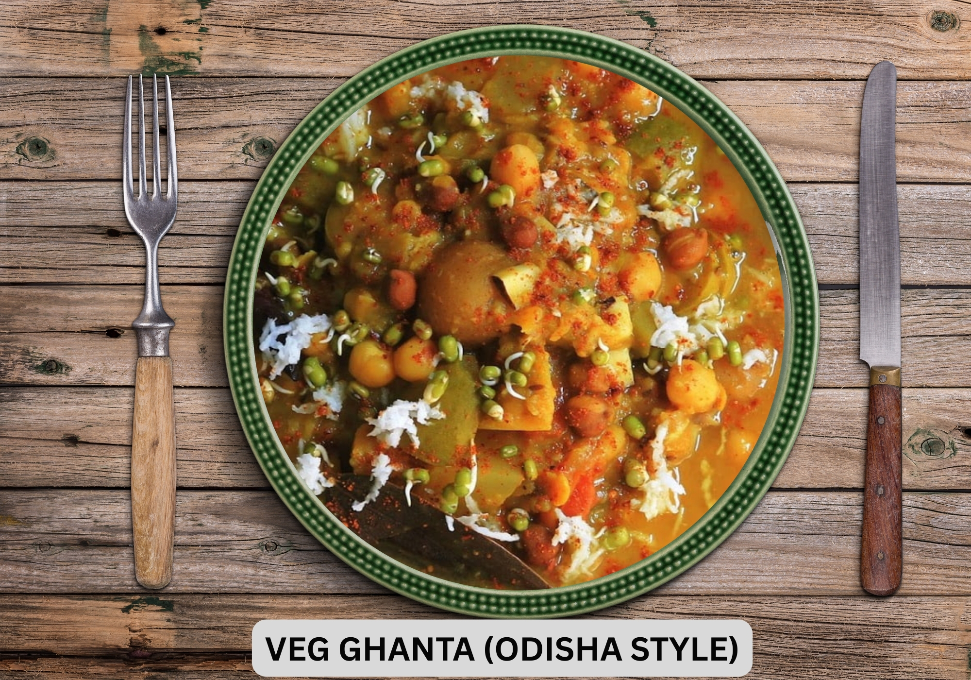 Vegetable Ghanta